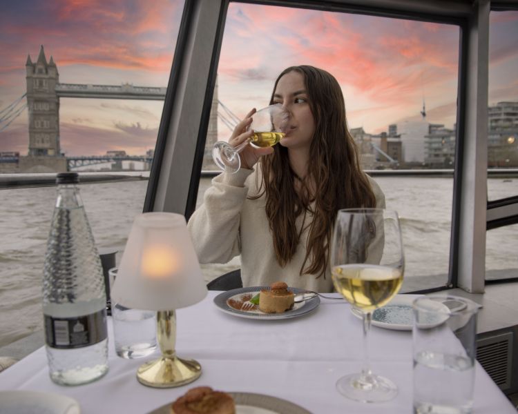 View on the London Dinner River Cruise