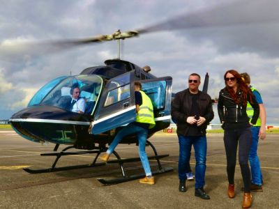 helicopter take off helicopter ride for 1