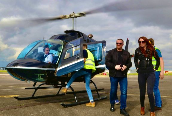 helicopter take off helicopter ride for 1