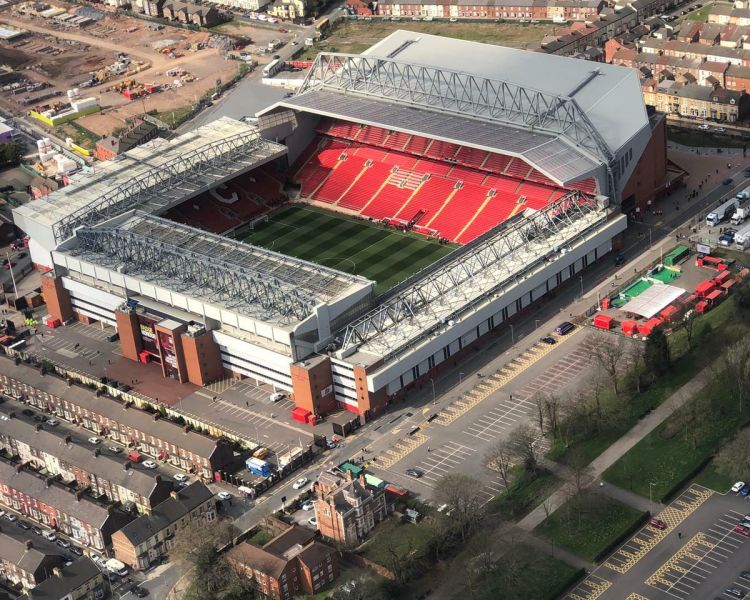 football stadium helicopter tour
