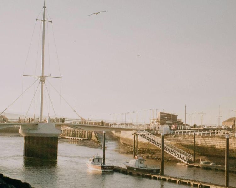 Rhyl Harbour Bridge...