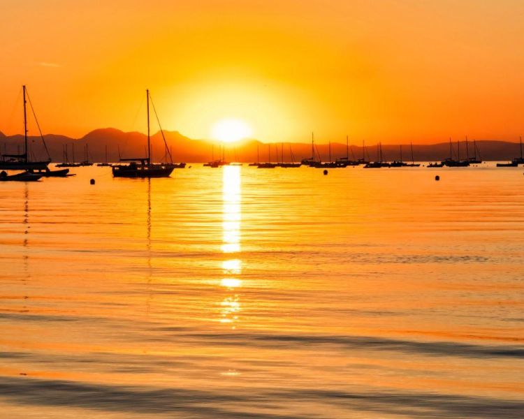 Abersoch at Sunset...