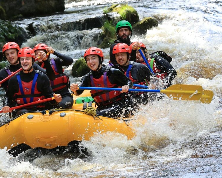 White water rafting experience min