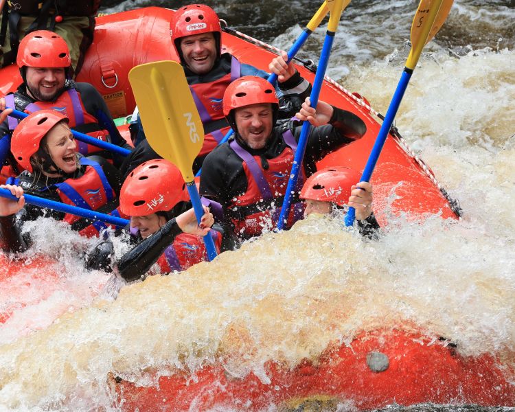 White water rafting experience min