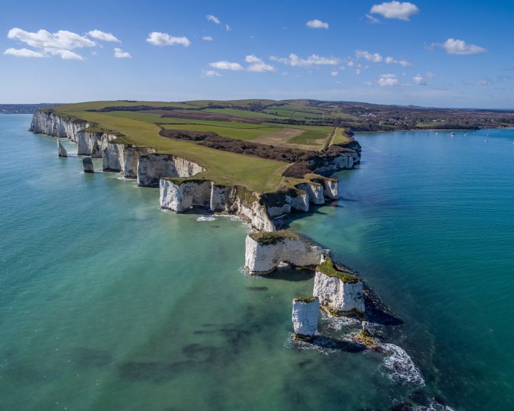 Poole Cliffs Aerial View