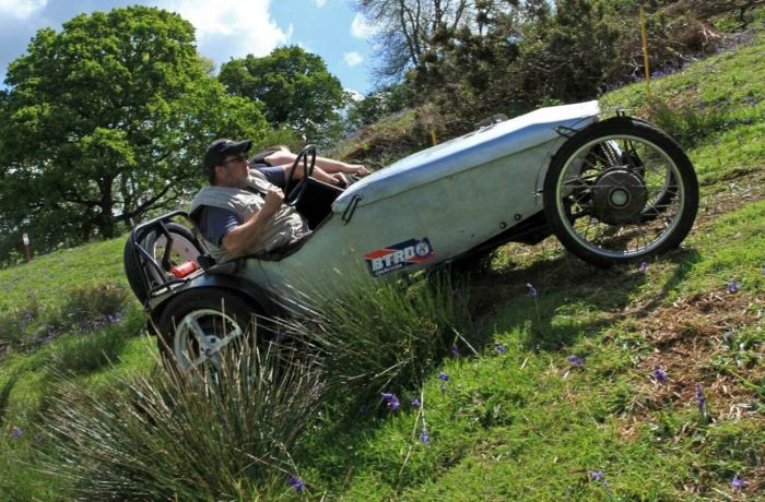 Side View of the Sporting Trials Car