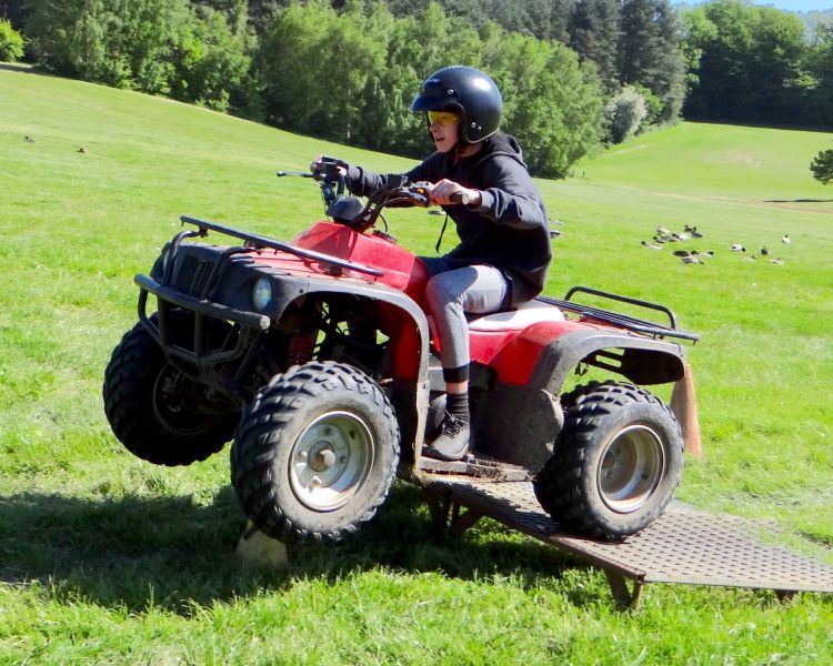 Junior quad biking experience