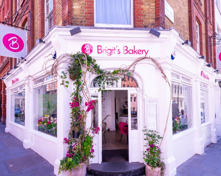 afternoon tea at brigit's bakery in covent garden