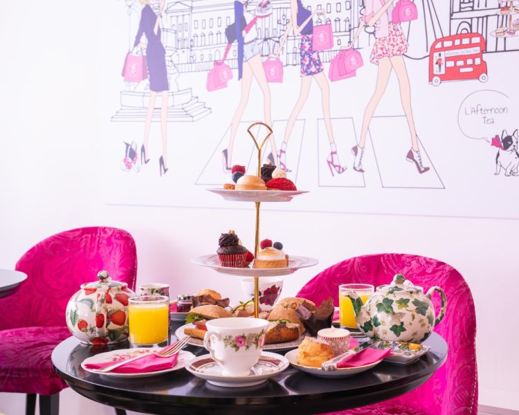 afternoon tea at brigit's bakery in covent garden