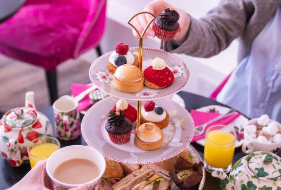 afternoon tea at brigit's bakery in covent garden