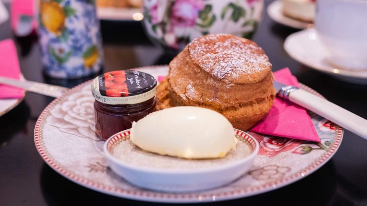 afternoon tea at brigit's bakery in covent garden