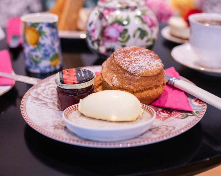 afternoon tea at brigit's bakery in covent garden