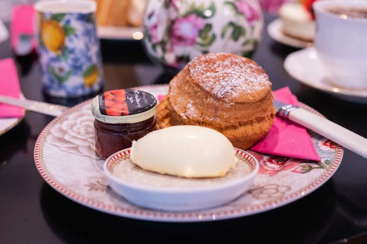 afternoon tea at brigit's bakery in covent garden