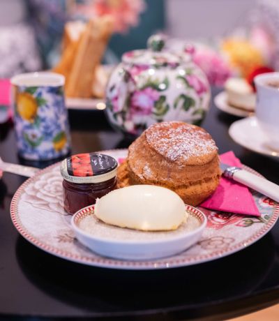 afternoon tea at brigit's bakery in covent garden