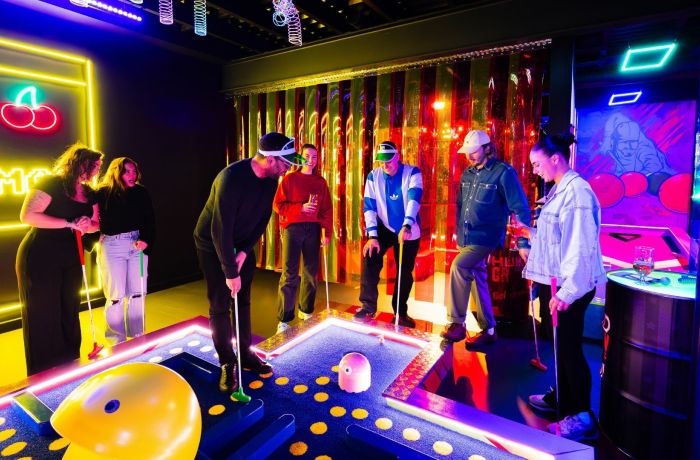 Crazy golf pacman min