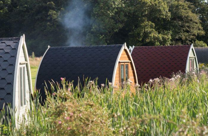 Glamping pods