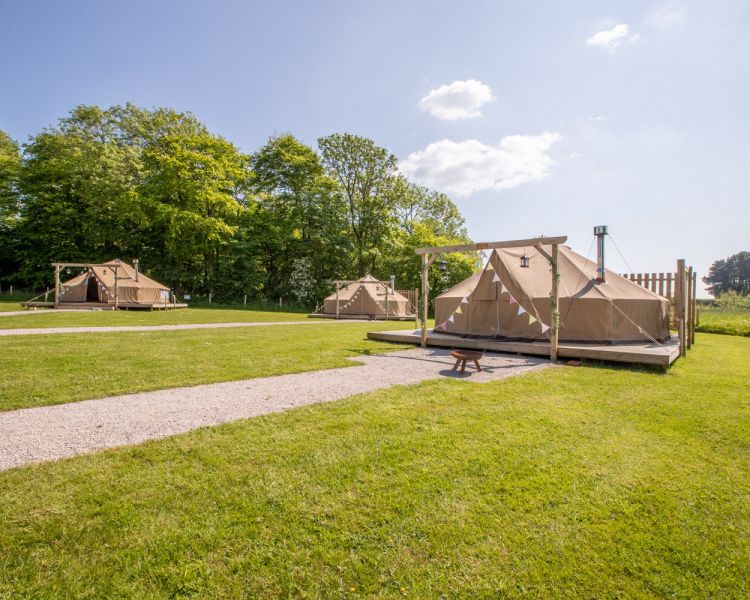 Bell tent village