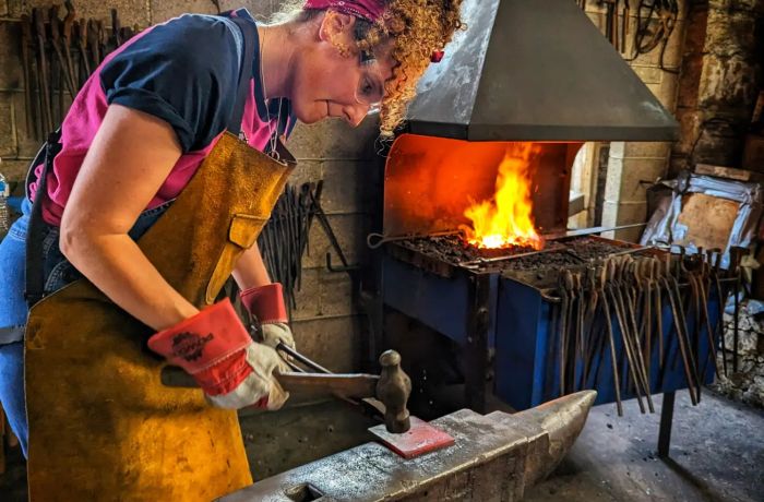 3 hour blacksmith workshop