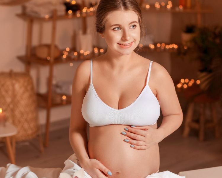 Baby shower spa day