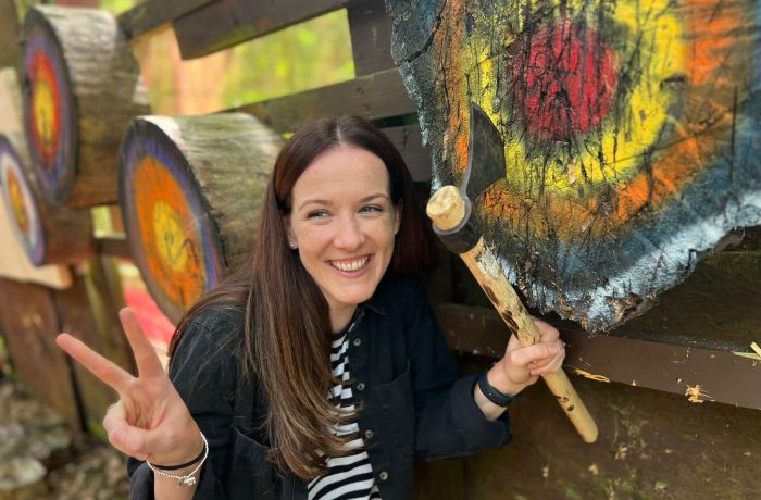 Axe throwing experience 3