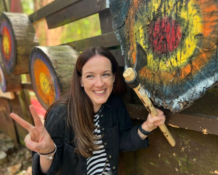 Axe throwing experience 3