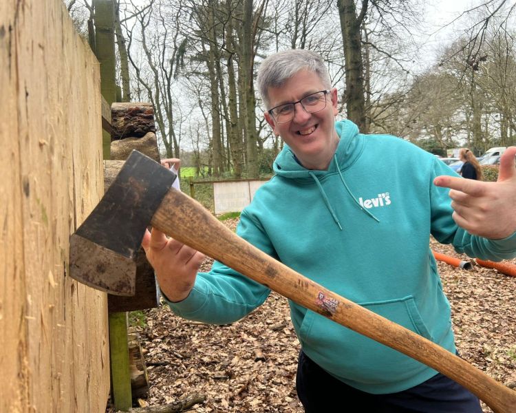 Axe throwing experience
