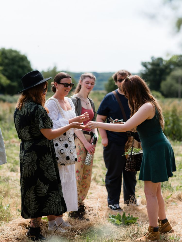 Group on foraging experience