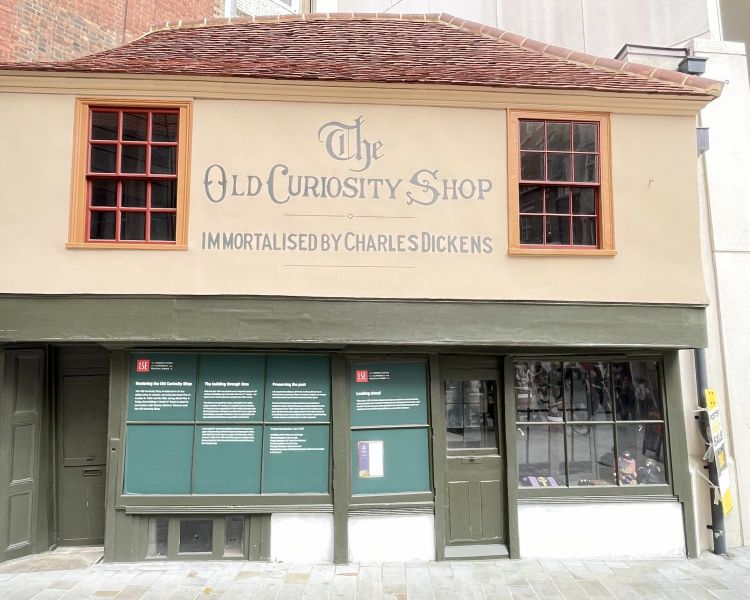 Charles dickens tour the old curiosity shop