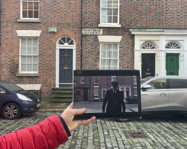 Peaky blinders walking tour saint bride st