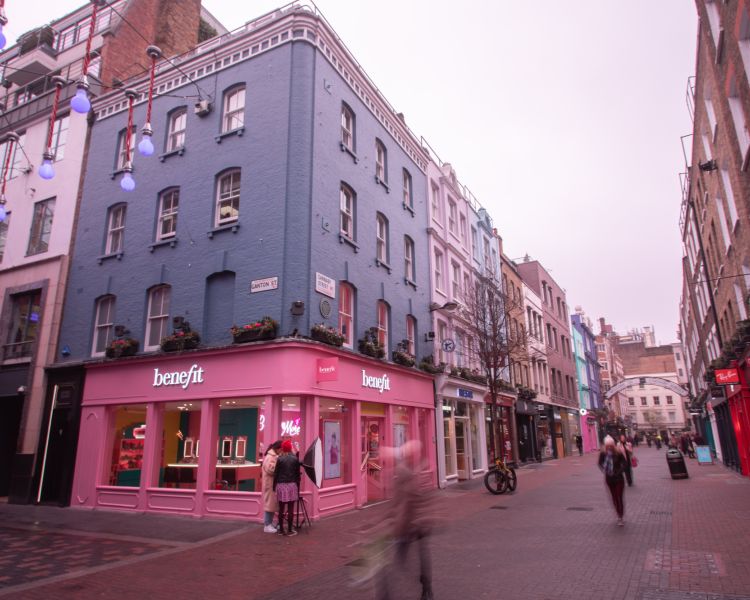 Carnaby street in london
