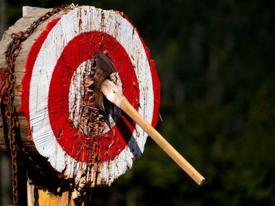 Axe throwing experience
