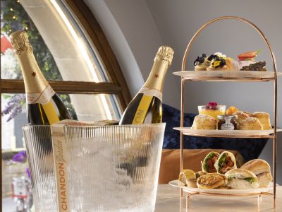 Sparkling afternoon tea in edinburgh
