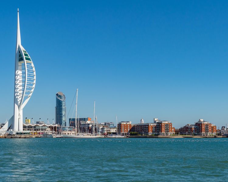 Spinnaker Tower from Gosport