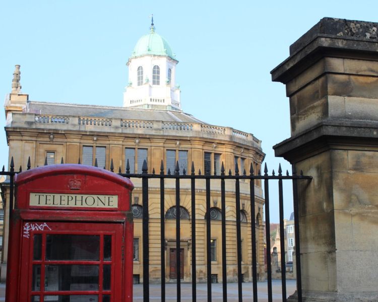 The sheldonian theatre seen on an inspector morse walking tour in oxford