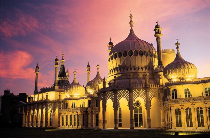 Royal Pavilion at Sunset