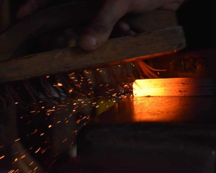 Blacksmith experience day for couples