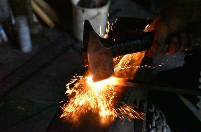 Blacksmith hammer experience