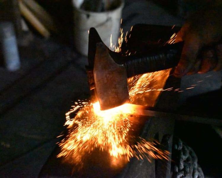 Blacksmith hammer experience