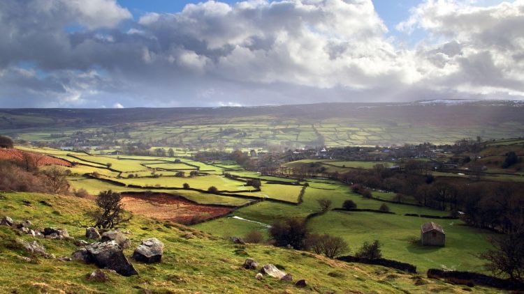 Countryside in yorkshire