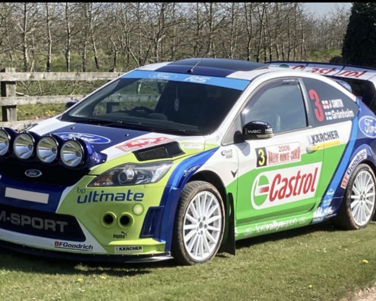 Ford rally car
