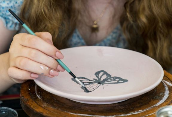 Pottery painting experience