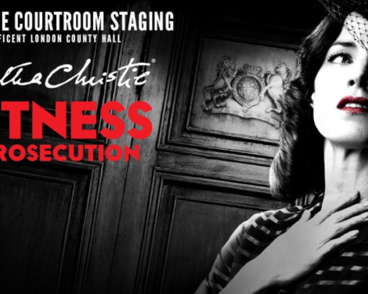 Witness for the prosecution theatre banner
