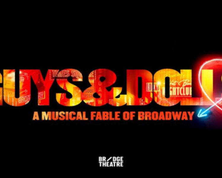 Guys and dolls theatre banner