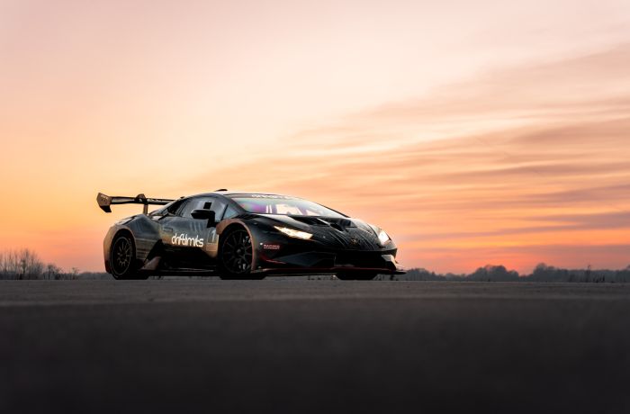 Huracan Super Trofeo at Sunset