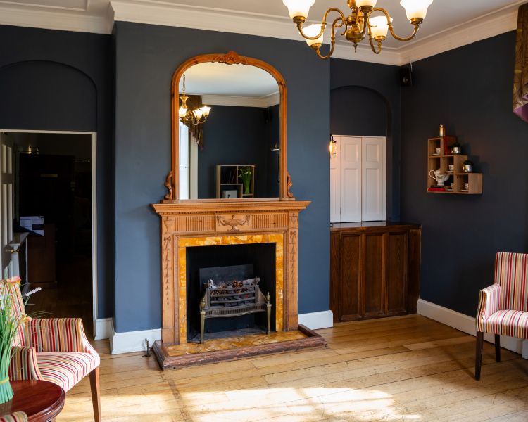 the dining area of a four star shropshire hotel