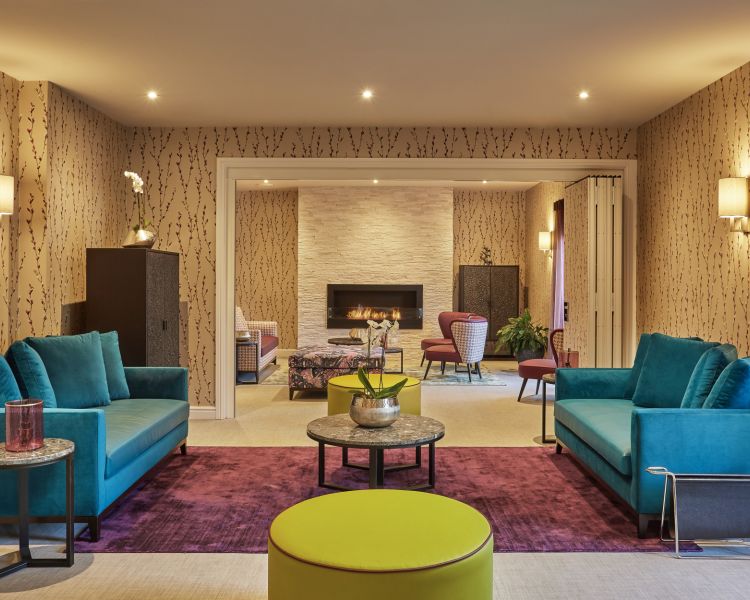 the vip spa relaxation area at a hotel in oswestry