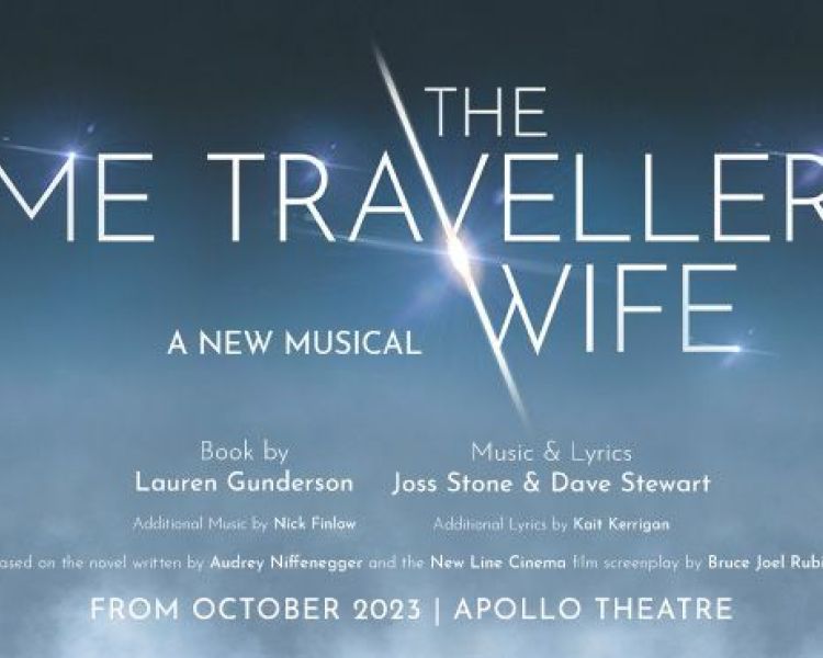 the time travellers wife london west end theatre banner