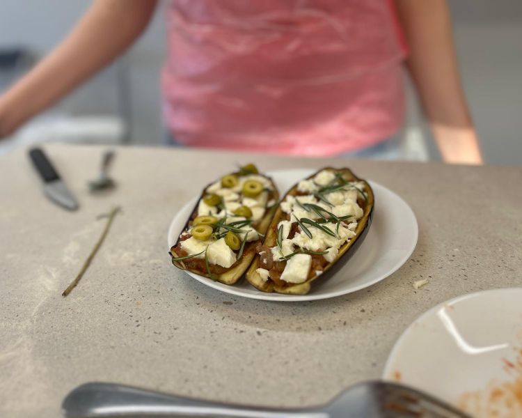 Italian cooking class vegetarian