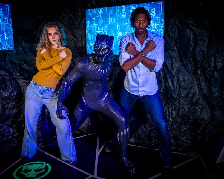Madame Tussauds London Marvel Hall of Heroes Black Panther