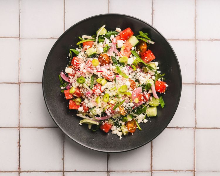 Sunshine salad at las iguanas